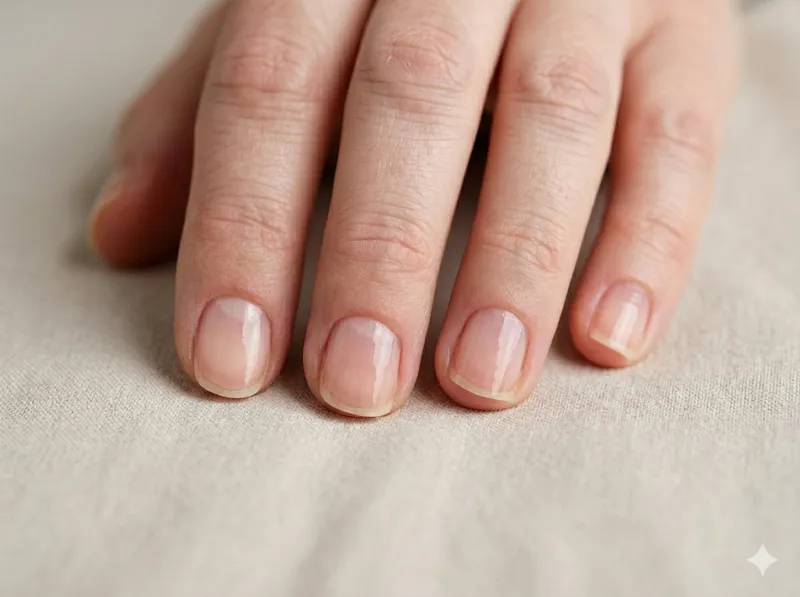 Depois - Recuperação de Unhas