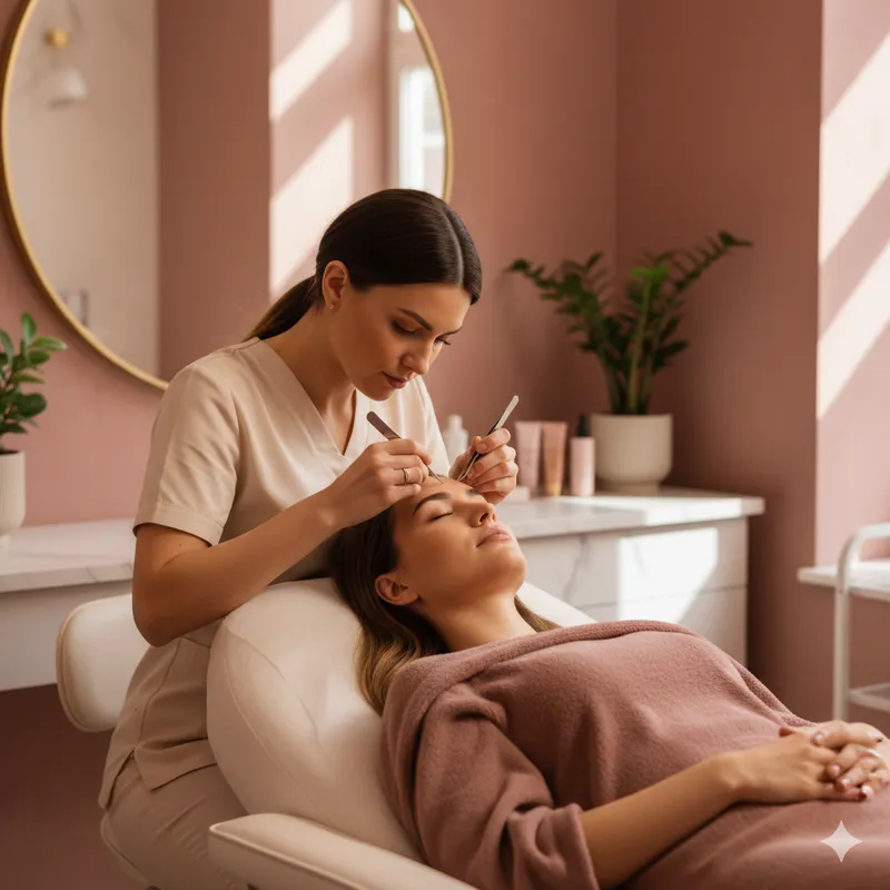 Serviço de tratamento de beleza