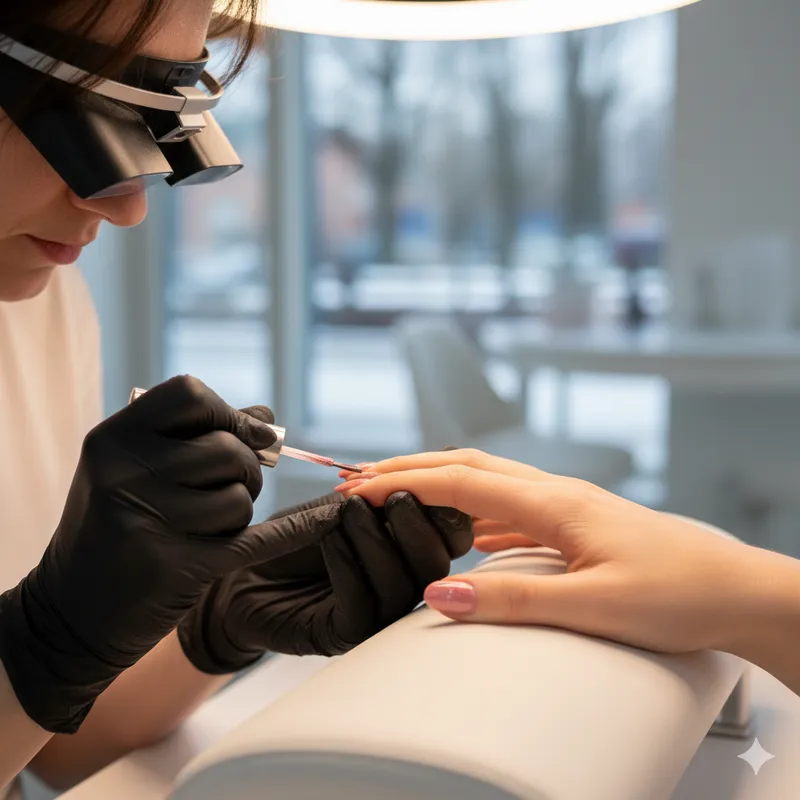 Aplicação de gelinho