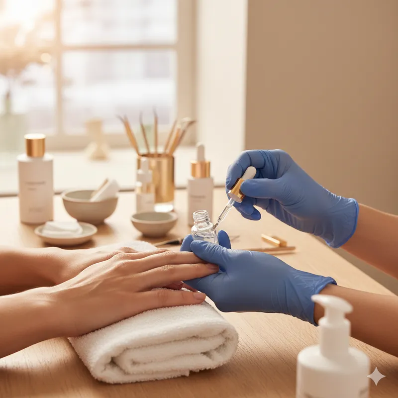 Tratamento de recuperação de unhas